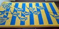 Ręcznik reklamowy kolorowo tkany 70cm/140cm gr.500g/m2