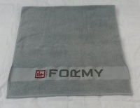 Ręcznik reklamowy z bordiurą żakardową 70cm/140cm gr.450g/m2